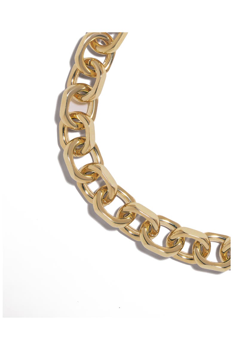 City Link Necklace, Alternate, color, GOLD