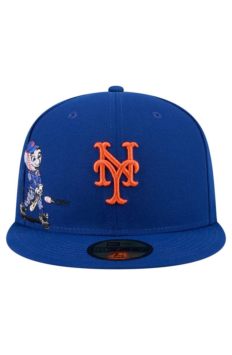 New Era Men's New Era Royal New York Mets Run Mascot 59FIFTY Fitted Hat, Alternate, color, Royal