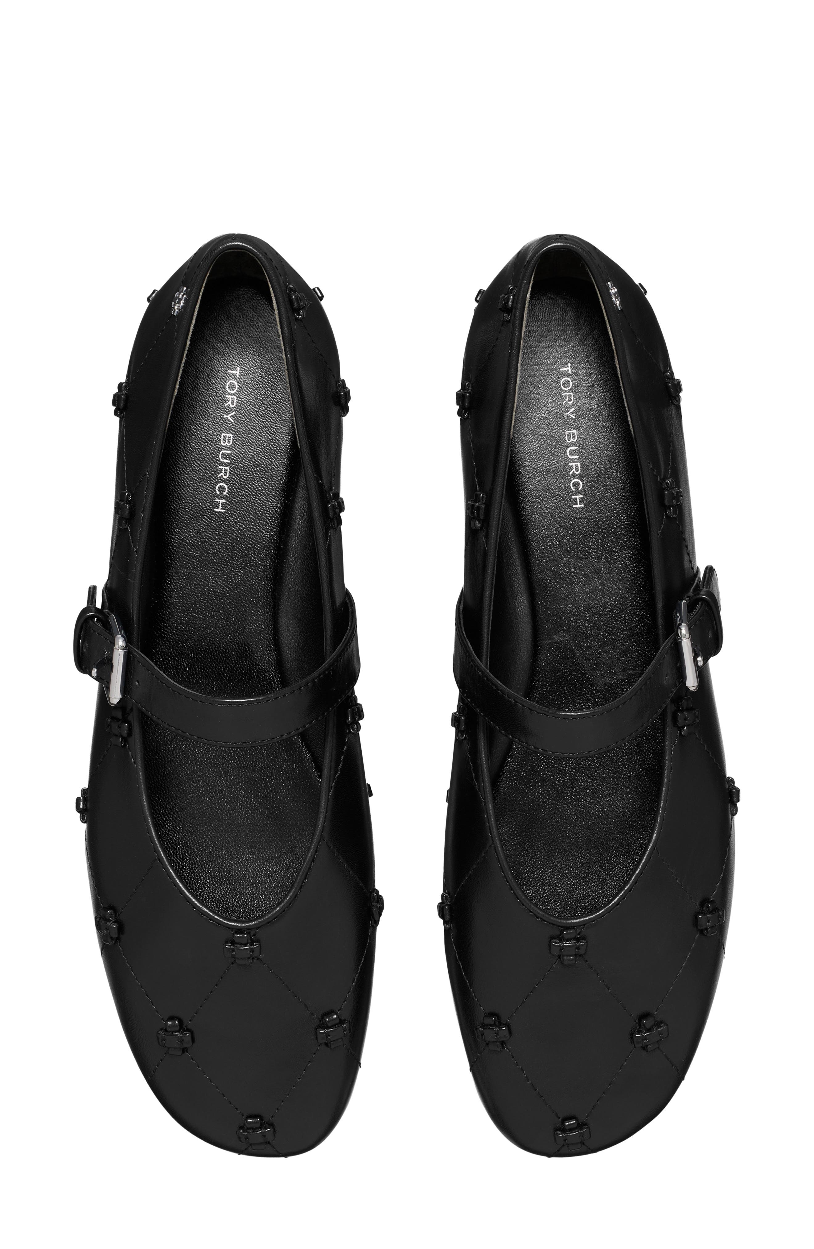 Bunny Knot Mary Jane, Alternate, color, BLACK / BLACK