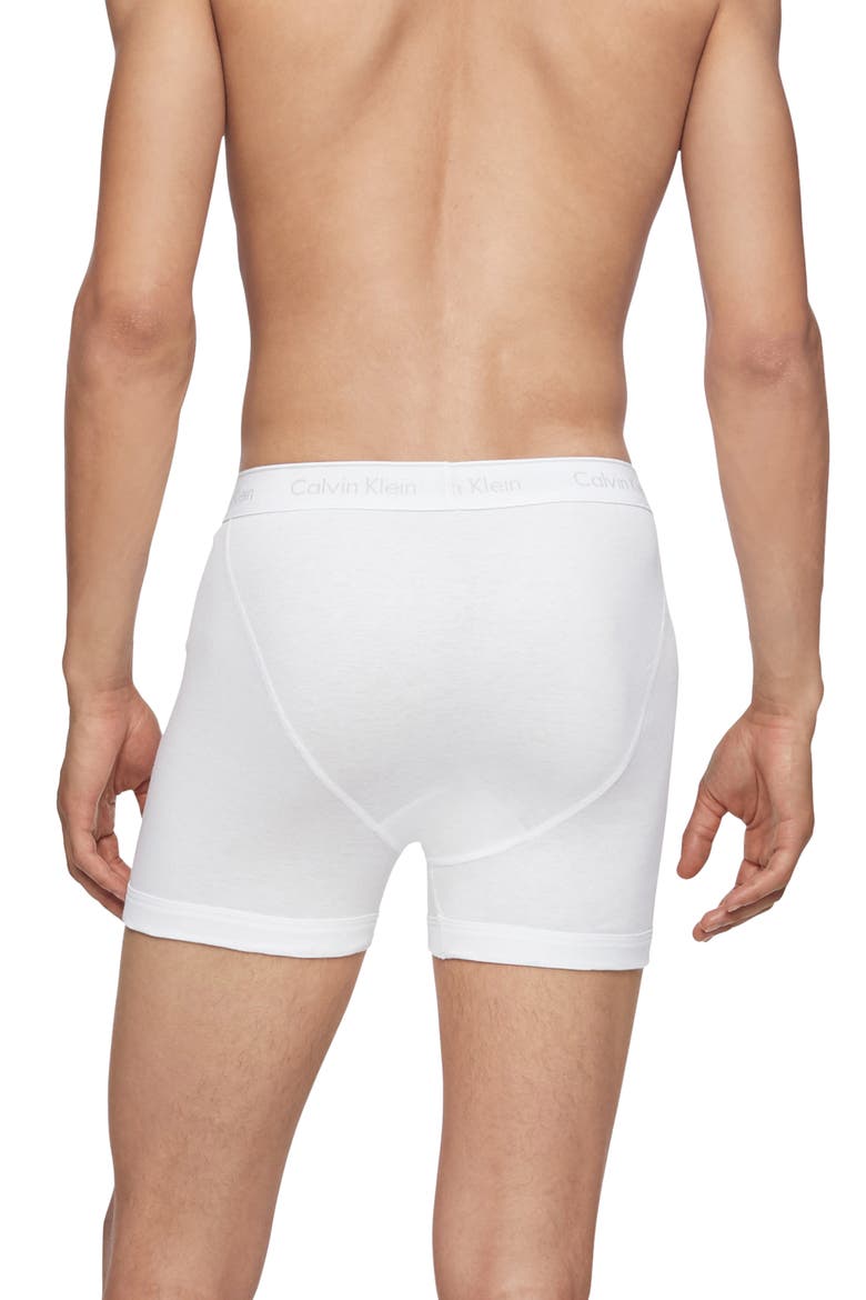 Classics 3-Pack Cotton Boxer Briefs, Alternate, color, WHITE