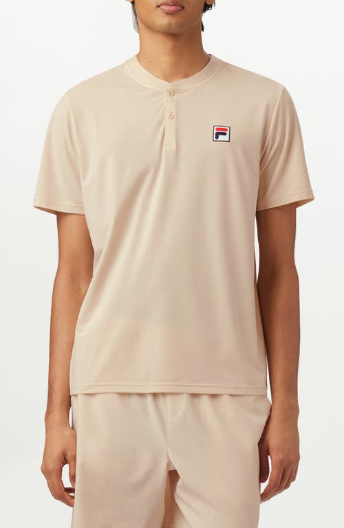 FILA Tennis Essentials Short Sleeve Performance Henley in Angr 