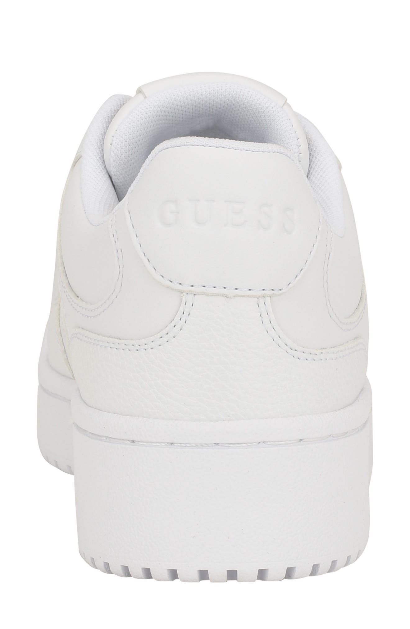 GUESS Miram Platform Sneaker, Alternate, color, White 140