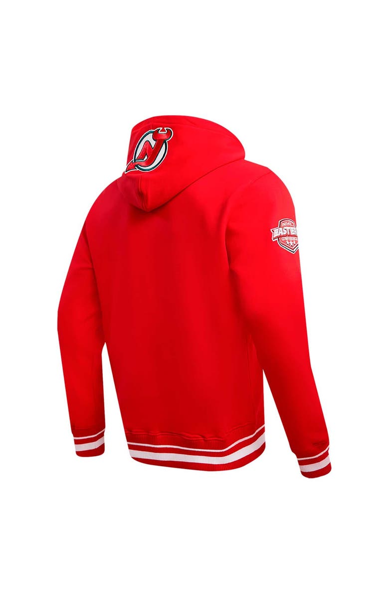 PRO STANDARD Men's Pro Standard Red New Jersey Devils Retro Classic Fleece Pullover Hoodie, Alternate, color, 