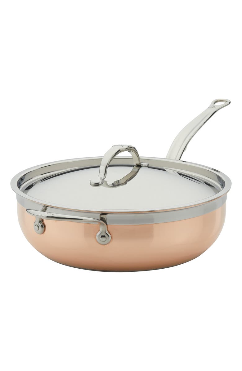Hestan CopperBond 5-Quart Essential Pan with Lid, Main, color,