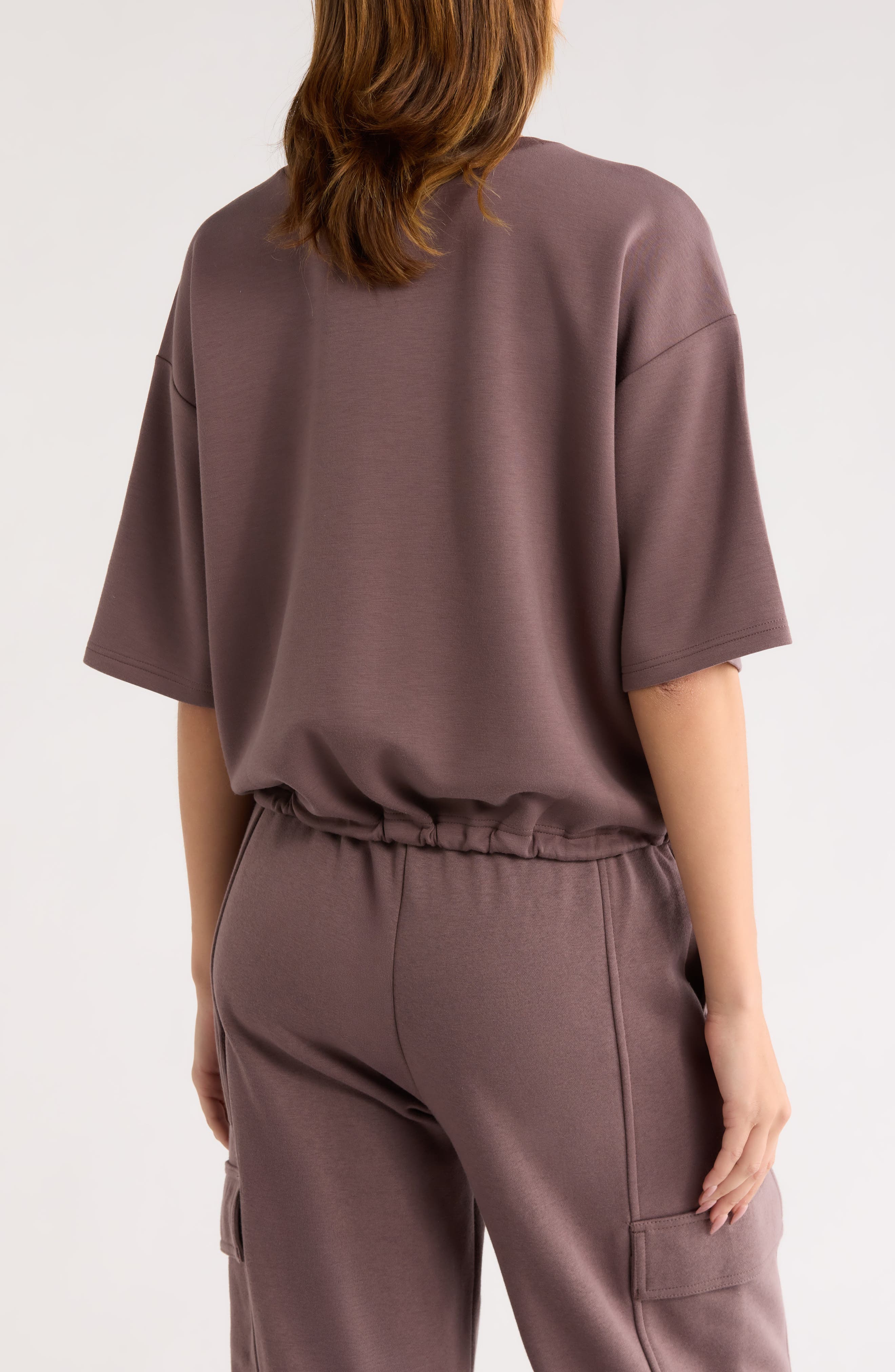 Whisper Drawstring Hem Knit Top - image 4