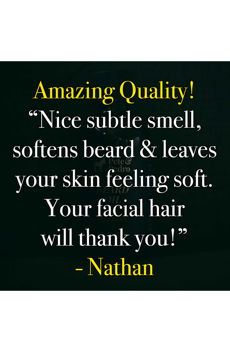 Pete & Pedro Beard Oil, Alternate, color, NO COLOR