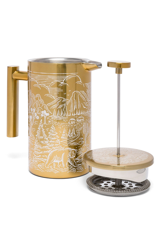 Parks Project National Parks Brass French Press