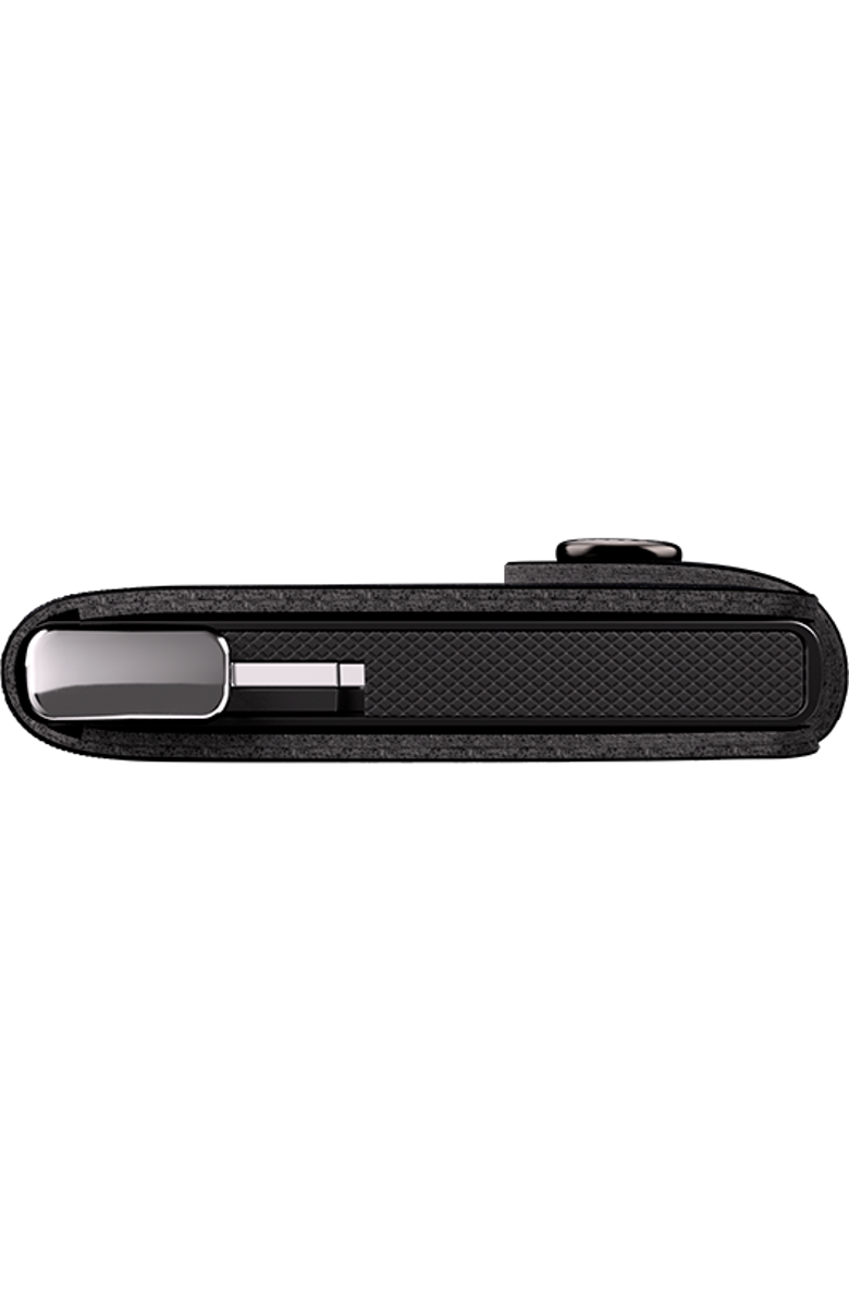 Secrid Premium Miniwallet+ Emboss Lines, Alternate, color, Black