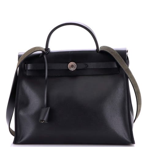 Herbag Zip Berline Vache Canvas and Leather 31