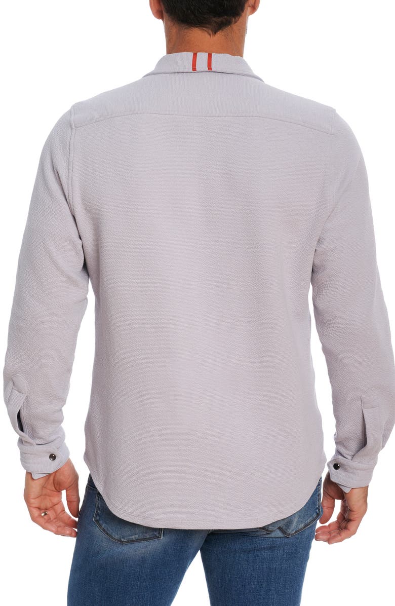 Robert Graham Roebuck Knit Shirt Jacket, Alternate, color, 