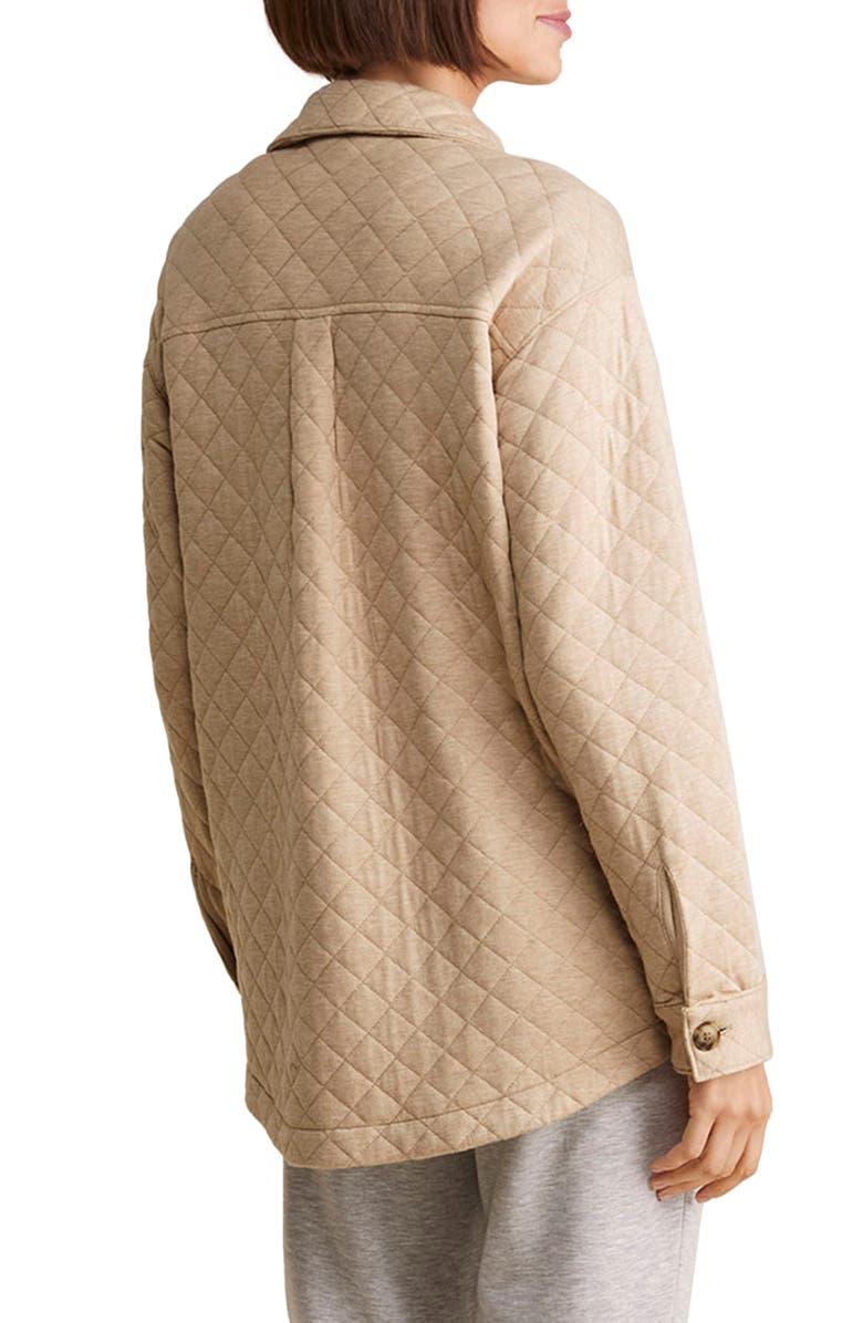 vineyard vines Dreamcloth Quilted Shirt Jacket, Alternate, color, 