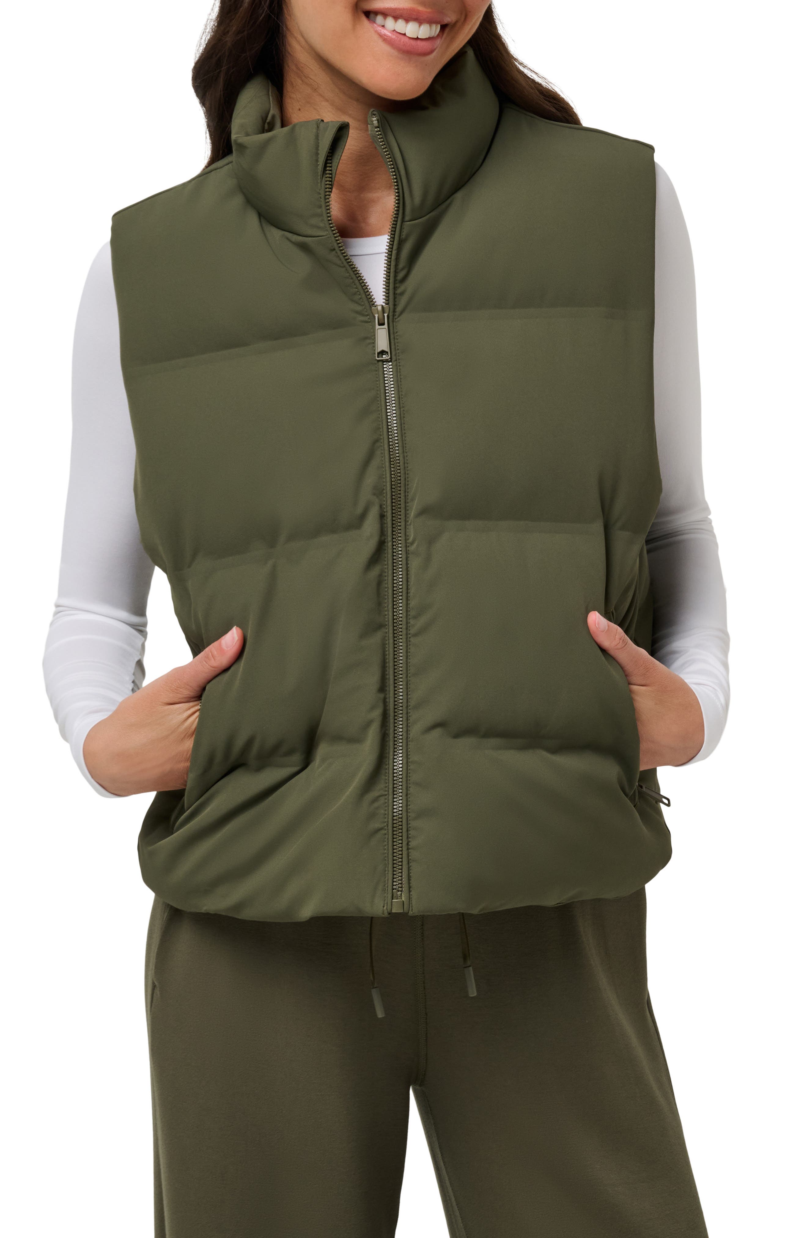 TravisMathew Moontide Quilted Vest