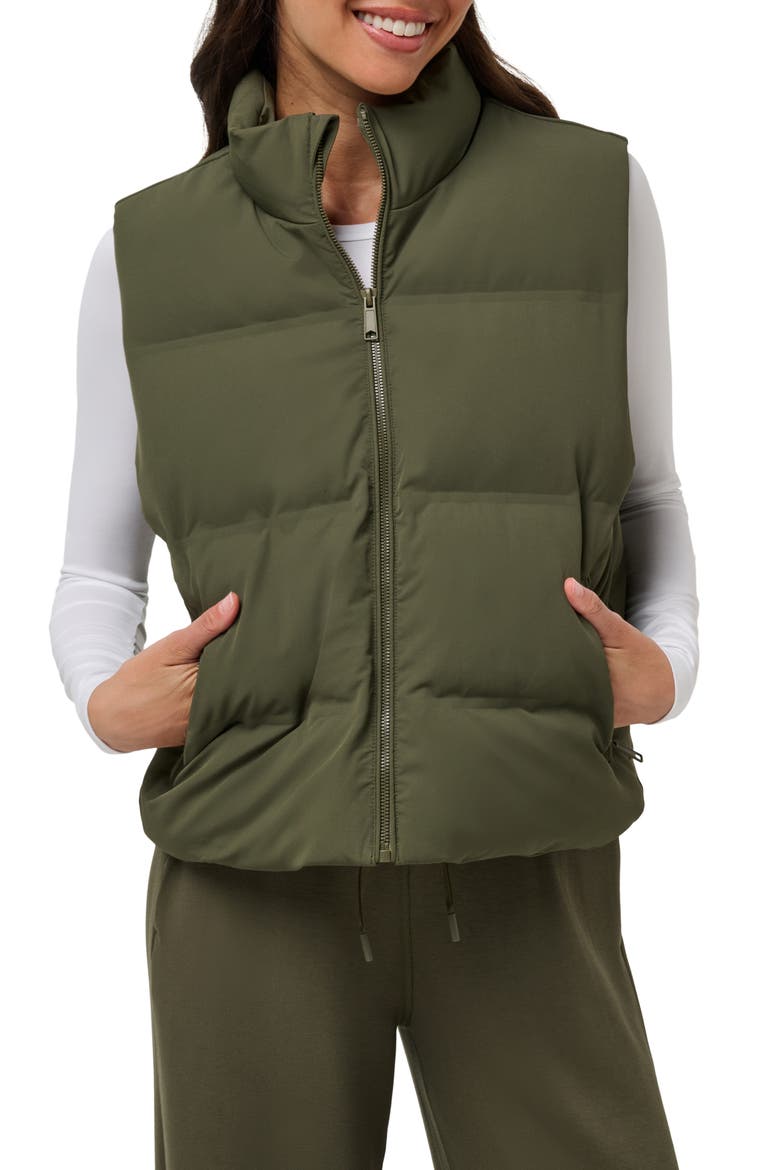 Moontide Quilted Vest, Main, color, GRAPE LEAF
