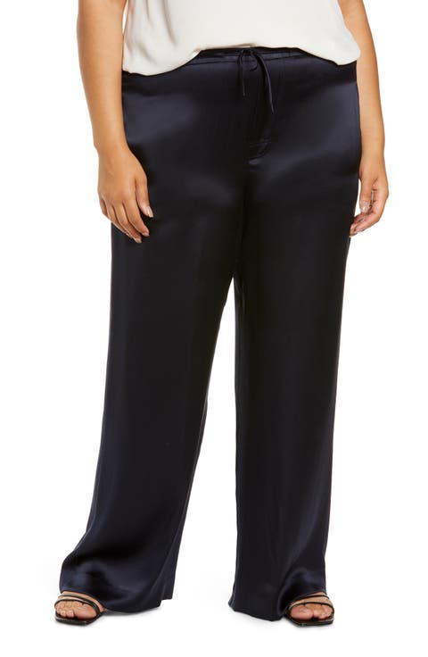 Silk Drawstring Pants