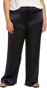 Vince Silk Drawstring Pants