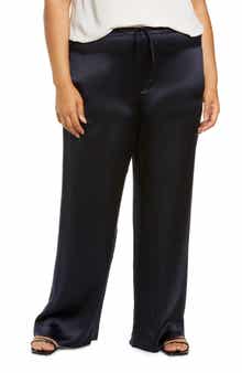 Vince Silk Drawstring Pants