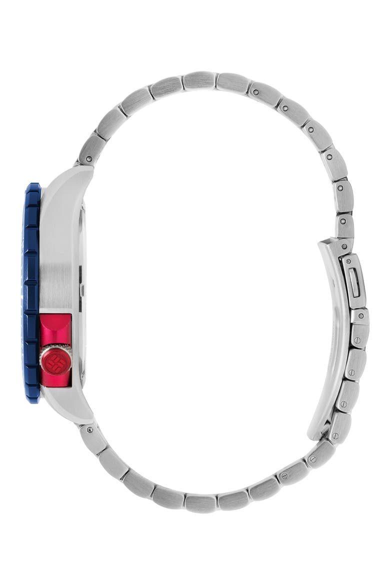 Pacific Outlander Bracelet Watch, 42mm, Alternate, color, WHITE