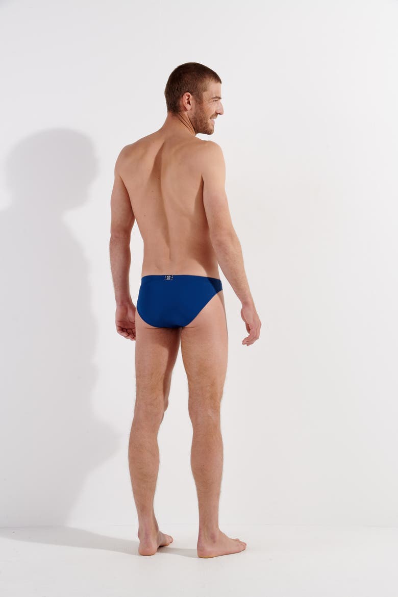 Nautical Cup Swim Micro Brief, Alternate, color, Navy