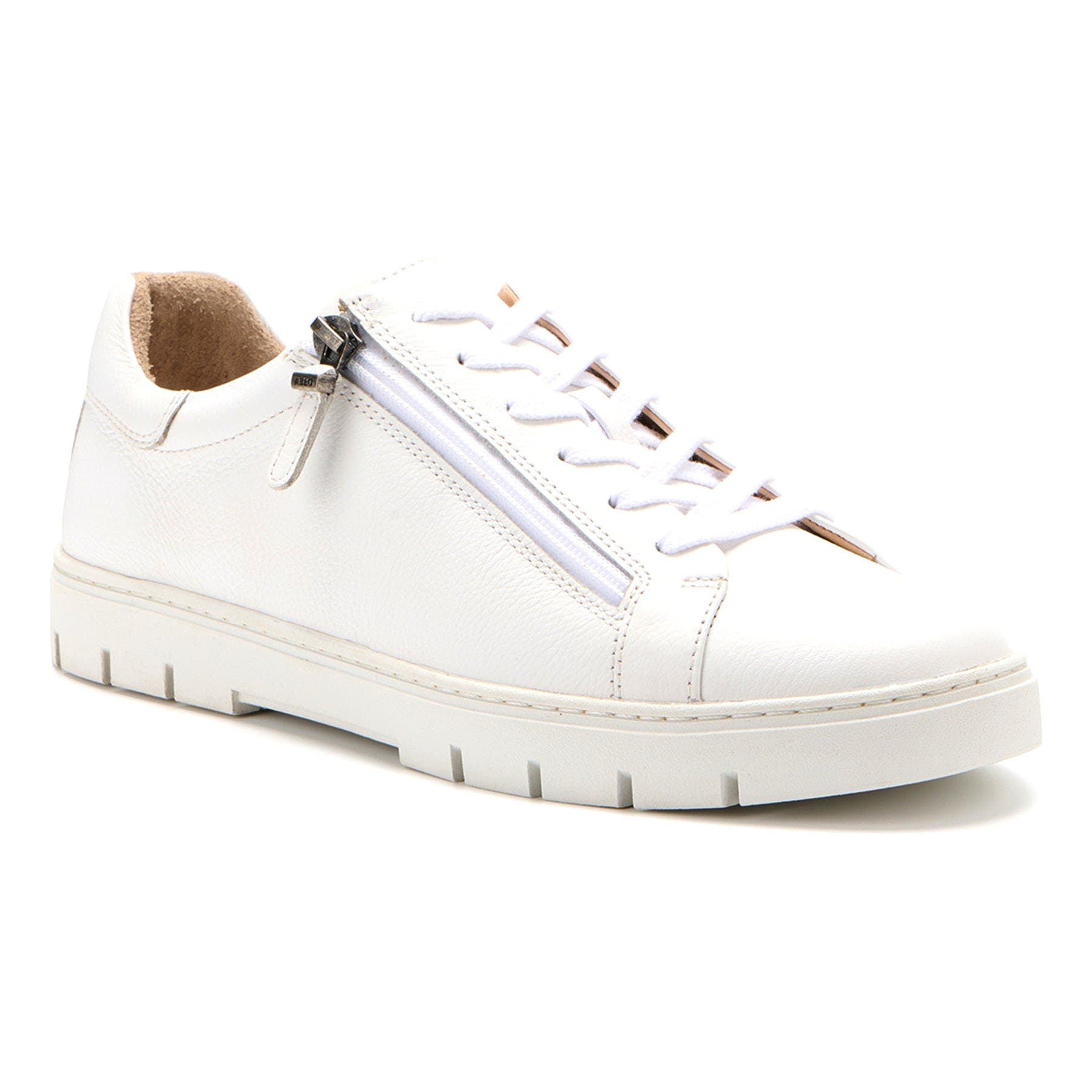 Roam LaceSneaker, Main, color, White Leather