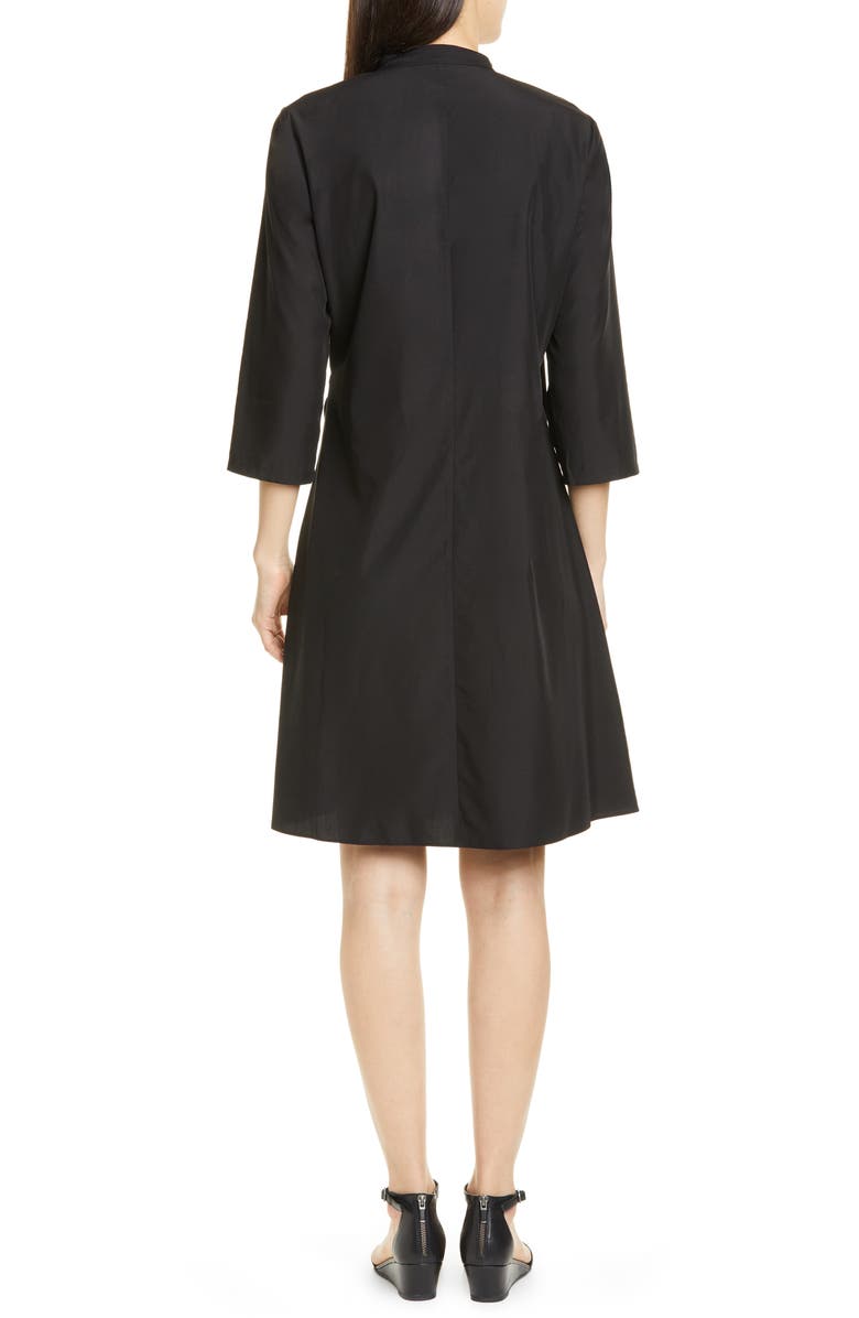 Eileen Fisher Tencel<sup>®</sup> Lyocell Blend Wrap Dress, Alternate, color, 
