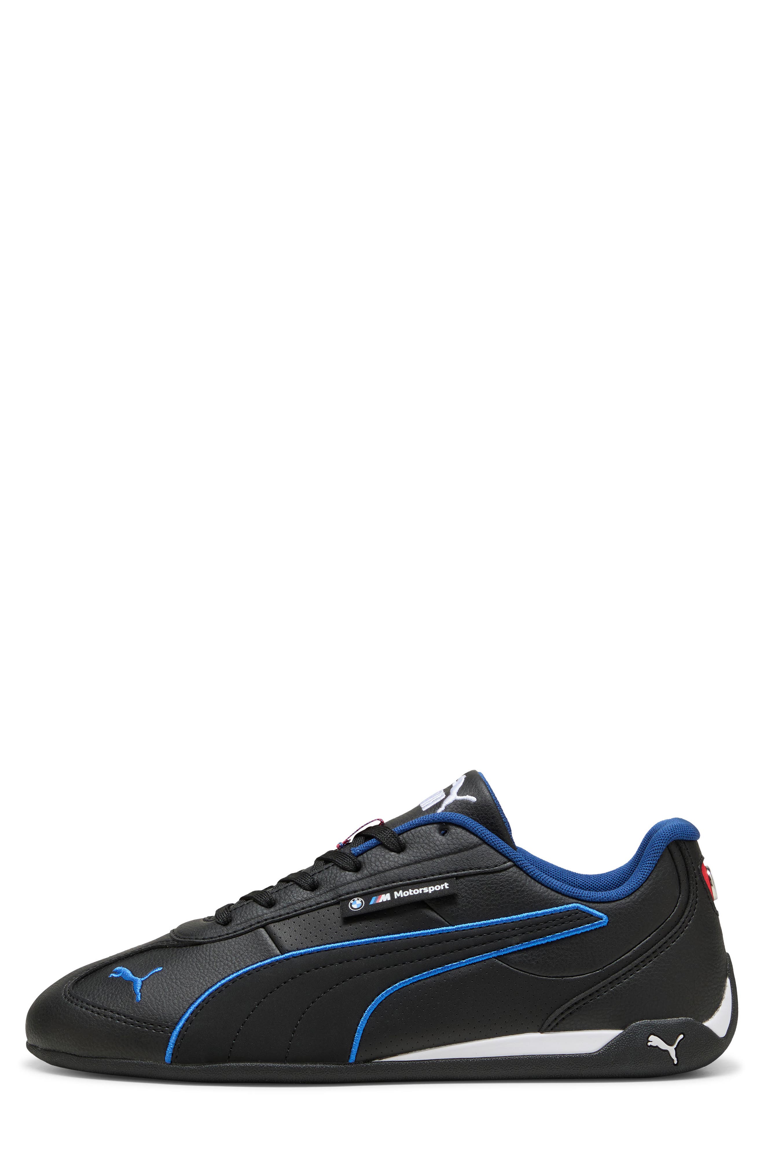 BMW M Motorsport Replicat-X Sneaker, Alternate, color, PUMA BLACK/ COOL COBALT