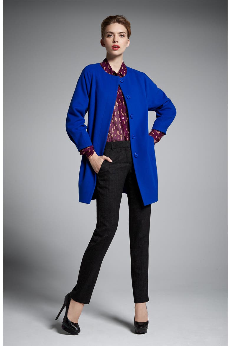 Lantern Coat, Alternate, color, COBALT