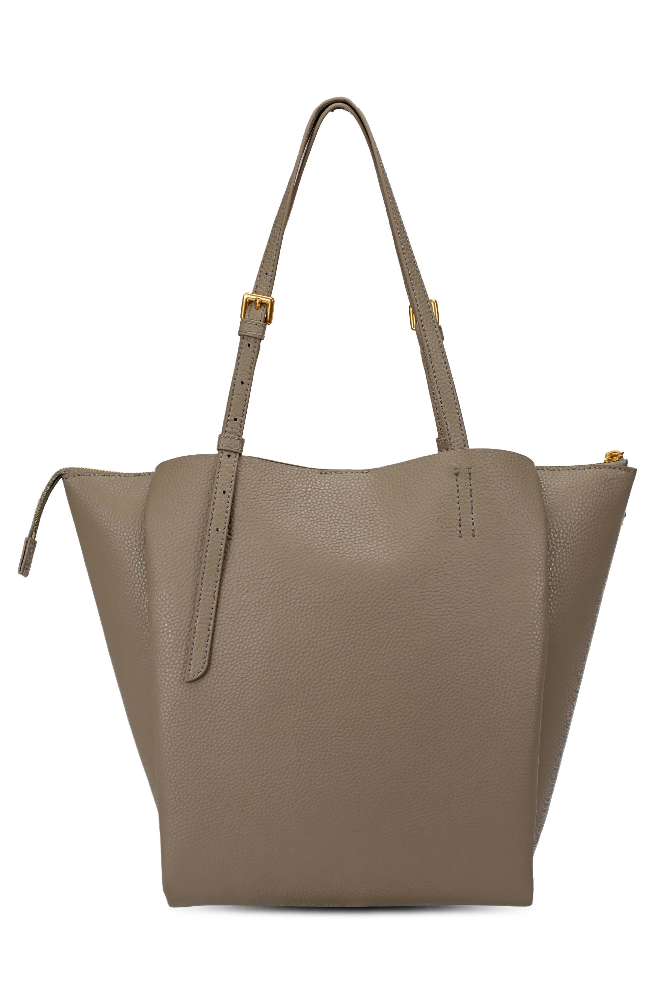 Thacker Anya Leather Tote, Alternate, color, 