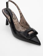 Prologue Shoes Spera Buckled Pointed Toe Pump