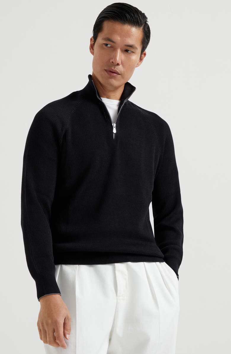 Brunello Cucinelli Cotton sweater, Alternate, color, 