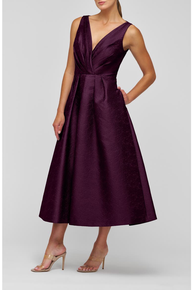 Olivia Sleeveless Cocktail Dress, Alternate, color, MULBERRY