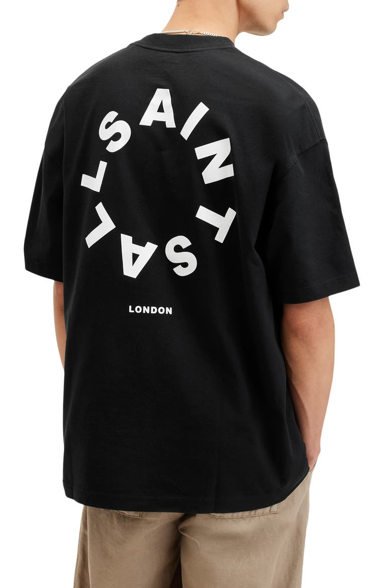 Tierra Cotton Graphic T-Shirt, Alternate, color, JET BLACK