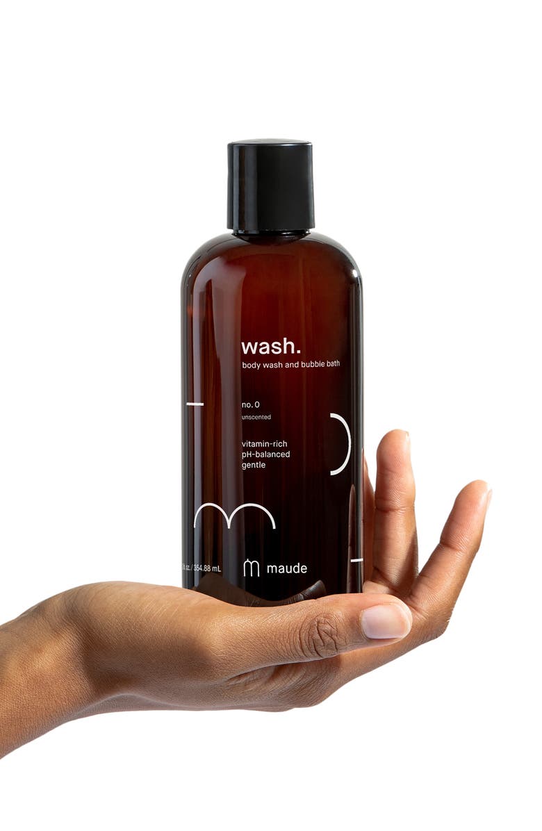 maude Wash No. 0 Unscented Body Wash & Bubble Bath, Alternate, color, Unscented
