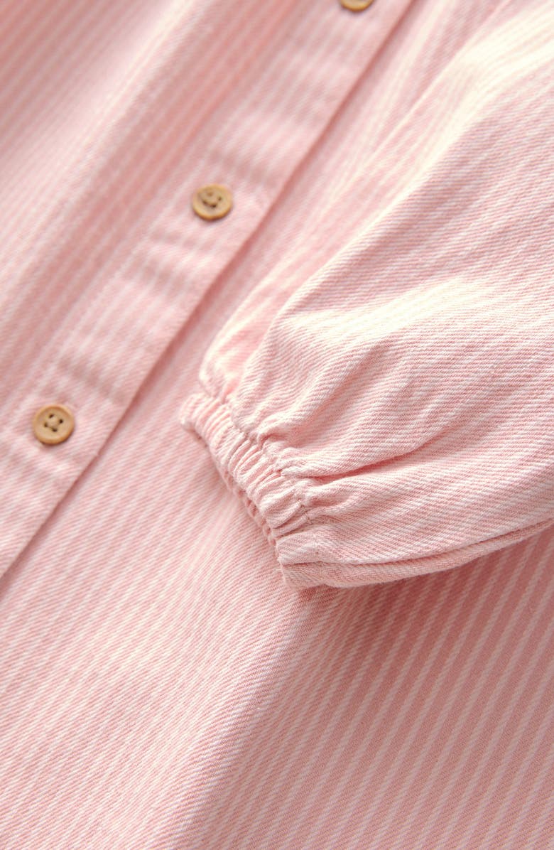 NEXT Kids' Stripe Long Sleeve Denim Shirtdress, Alternate, color,