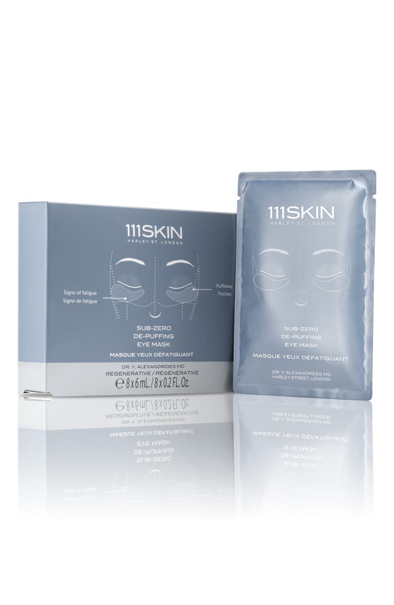 111SKIN 8-Pack Sub-Zero De-Puffing Energy Eye Mask, Alternate, color,