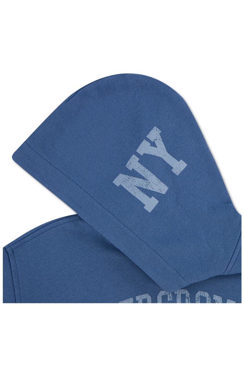 Kids' French Terry Graphic Hoodie, Alternate, color, MOONLIGHT BLUE