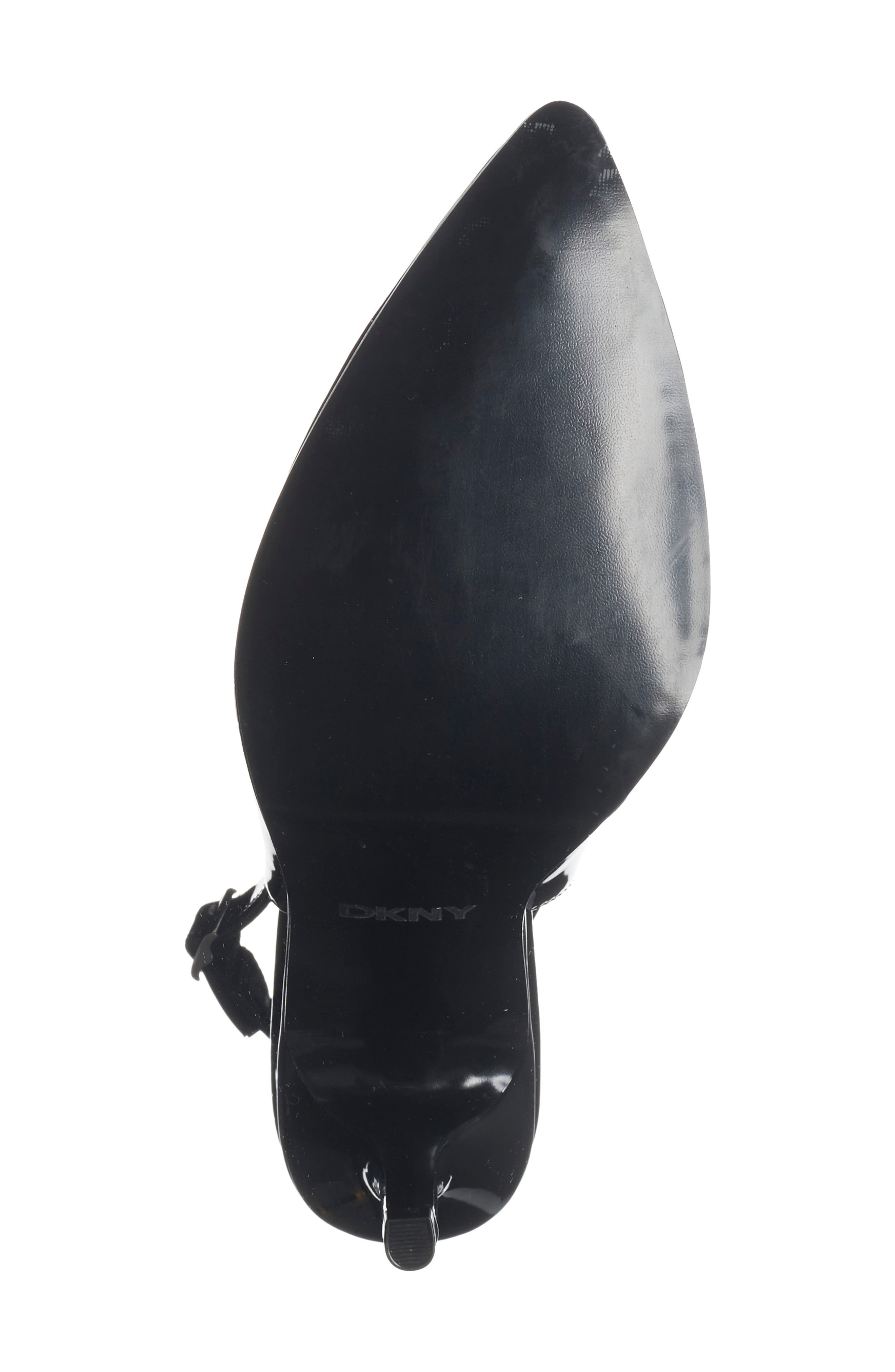 DKNY Preston Slingback Pump, Alternate, color, Black