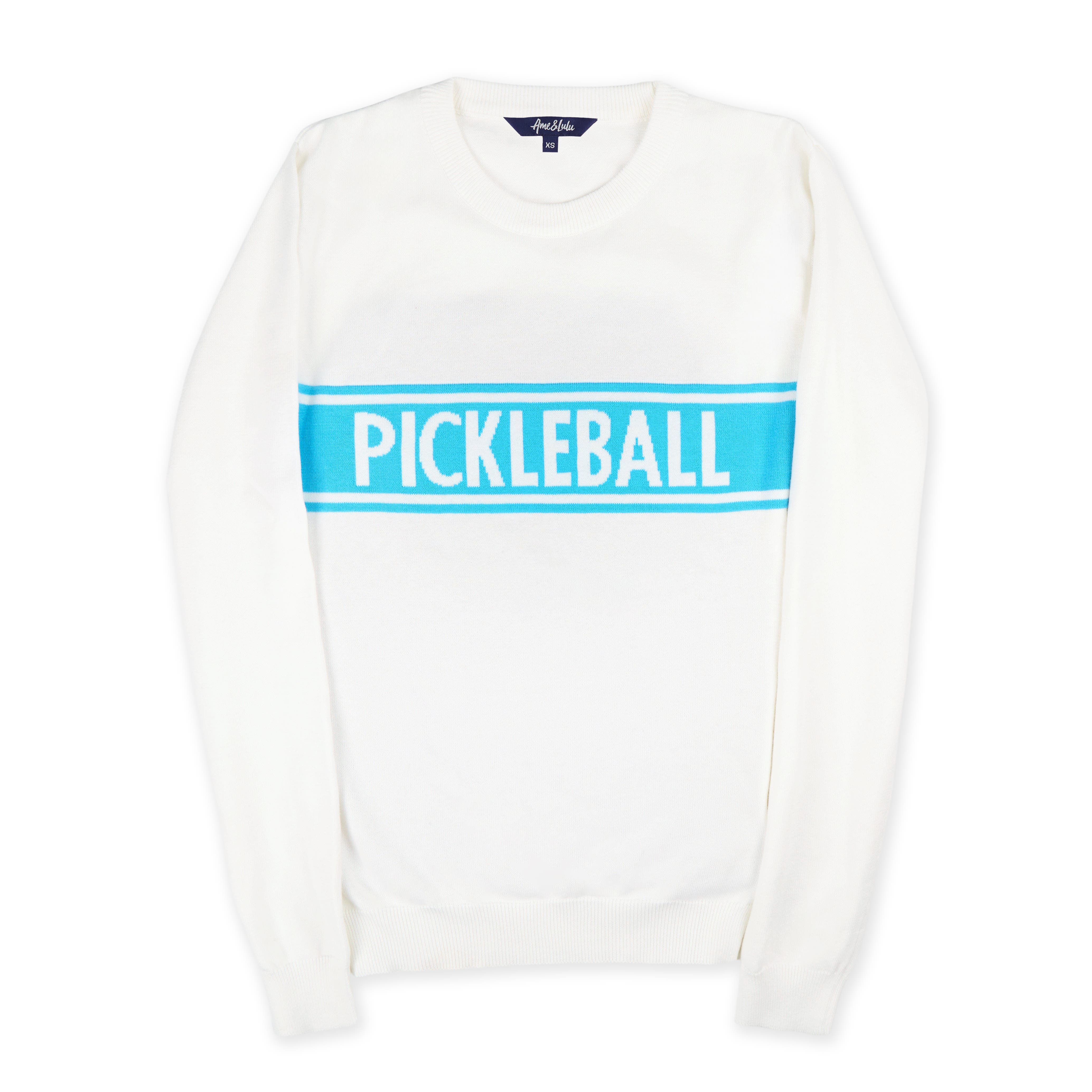 White/Light blue Pickleball