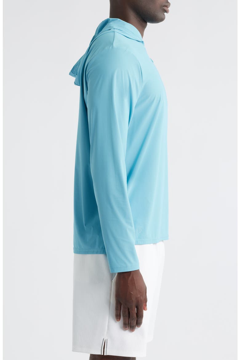 Maxwell Hooded Long Sleeve T-Shirt, Alternate, color, HAZE