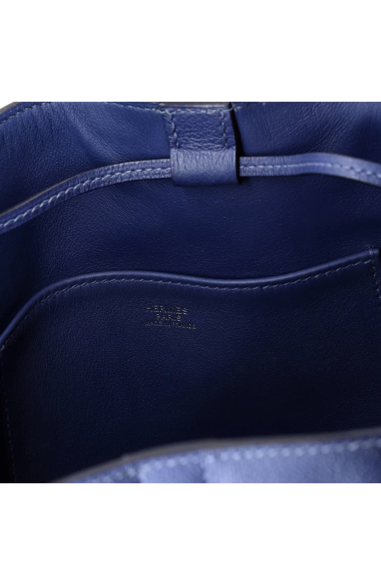 Pre-Owned Hermes Licol Bag Evercolor 17, Alternate, color, Bleu Brighton