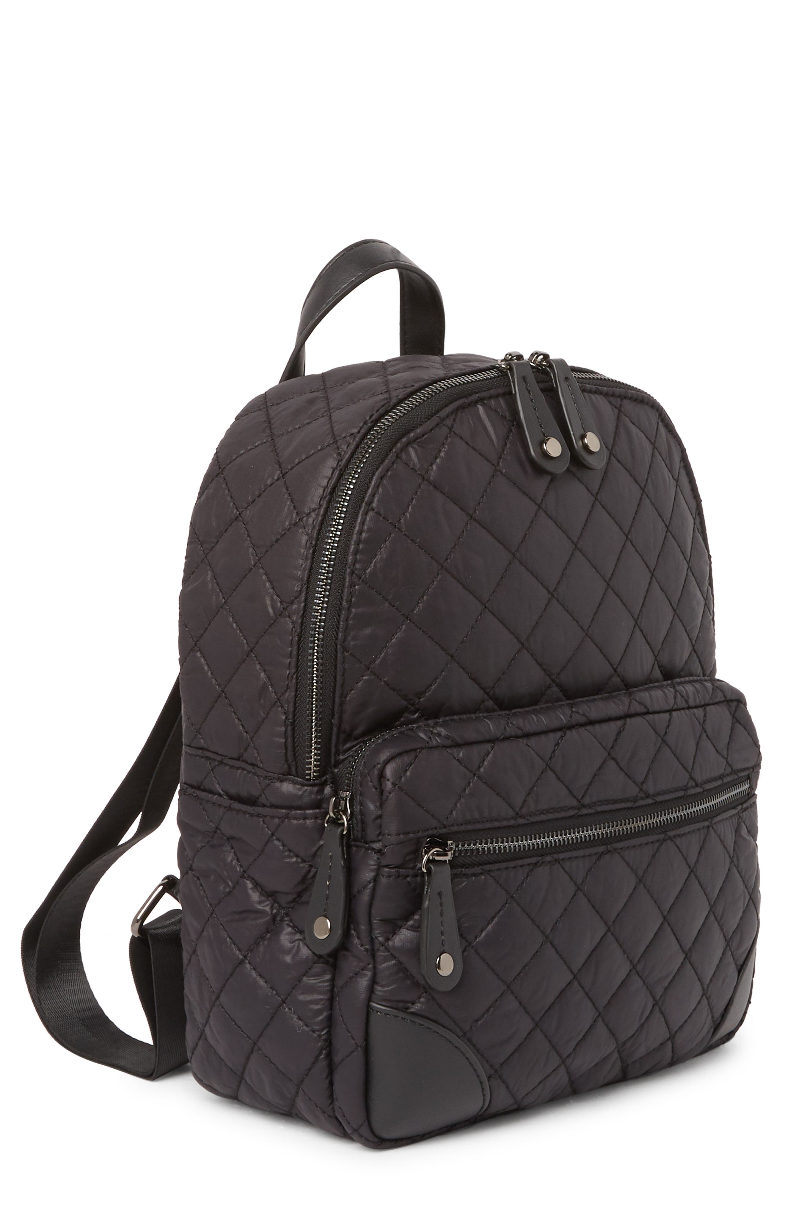 URBAN EXPRESSIONS HANDBAGS Urban Expressions Diamond Quilted Backpack, Alternate, color, 