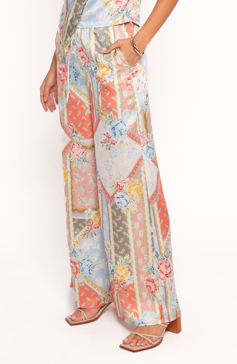 Petal & Pup Charly Wide Leg Pants, Alternate, color, Bel Air Rose
