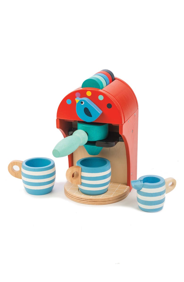 Tender Leaf Toys Espresso Machine Toy, Main, color,