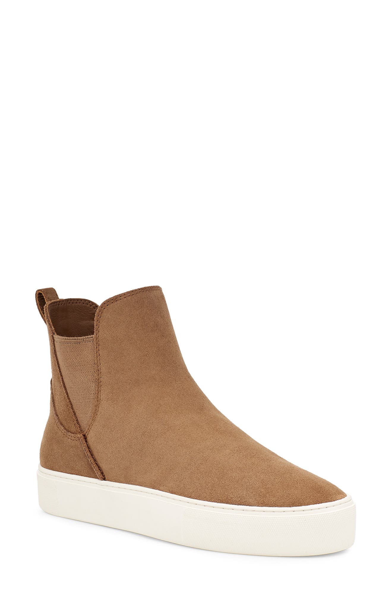 Mauna Sneaker Boot, Main, color, CHESTNUT SUEDE
