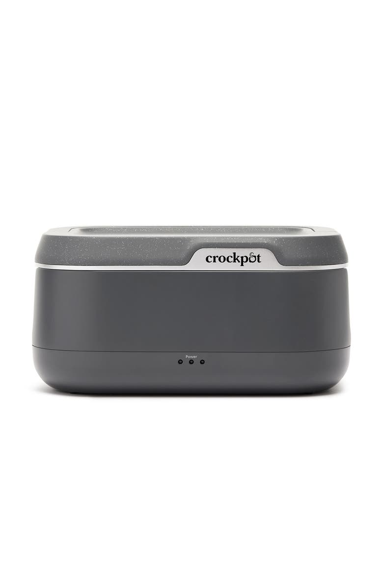 Crock-pot GO Electric Lunch Box, Main, color, Mussel Gray