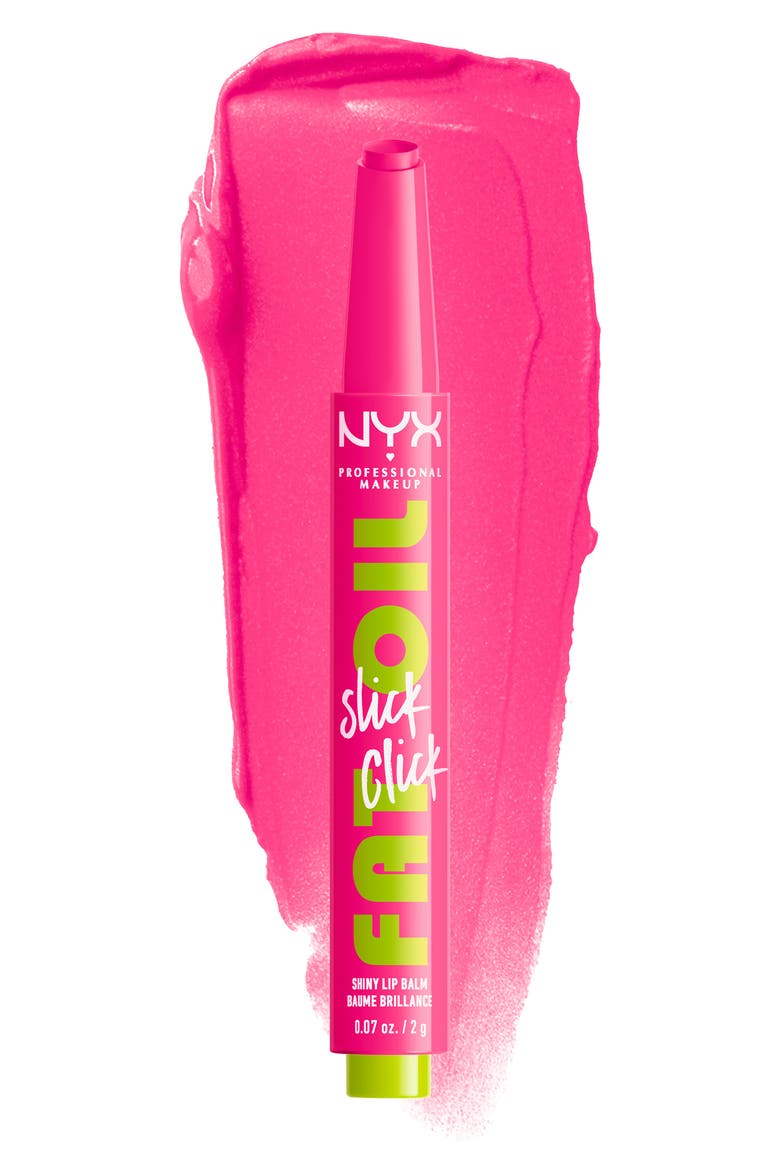 Fat Oil Slick Click Shiny Lip Balm, Alternate, color, THRIVING