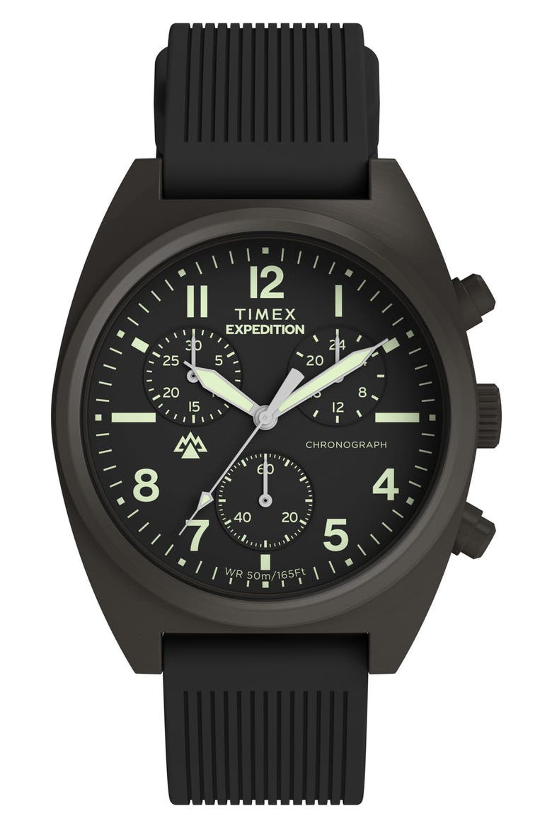 Expedition® Capstone Chronograph Watch, 39mm, Main, color, GUNMETAL