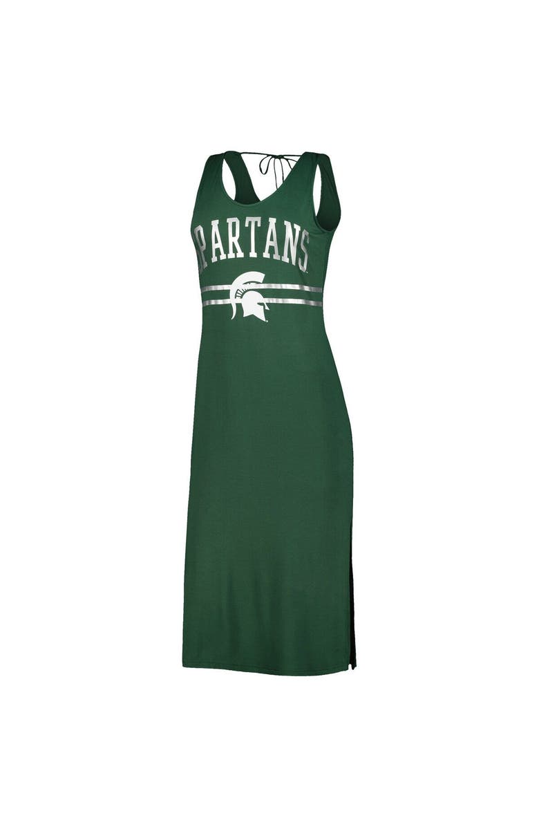 G-III 4HER BY CARL BANKS Women's G-III 4Her by Carl Banks Green Michigan State Spartans Training V-Neck Maxi Dress, Alternate, color, Green