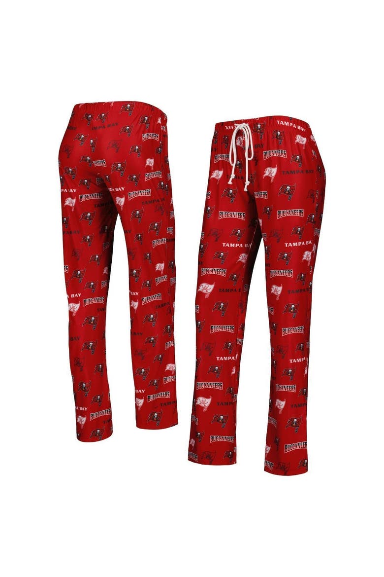 Women's Concepts Sport Red Tampa Bay Buccaneers Breakthrough Knit Pants, Main, color, Red