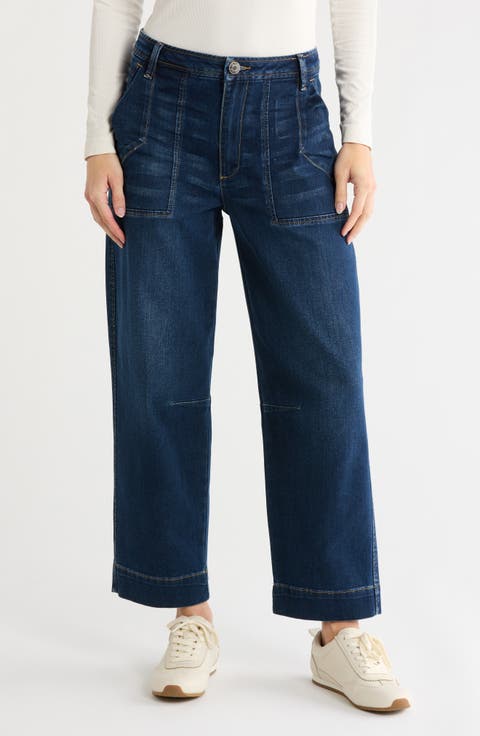 Ashton Wide Leg Barrel Jeans