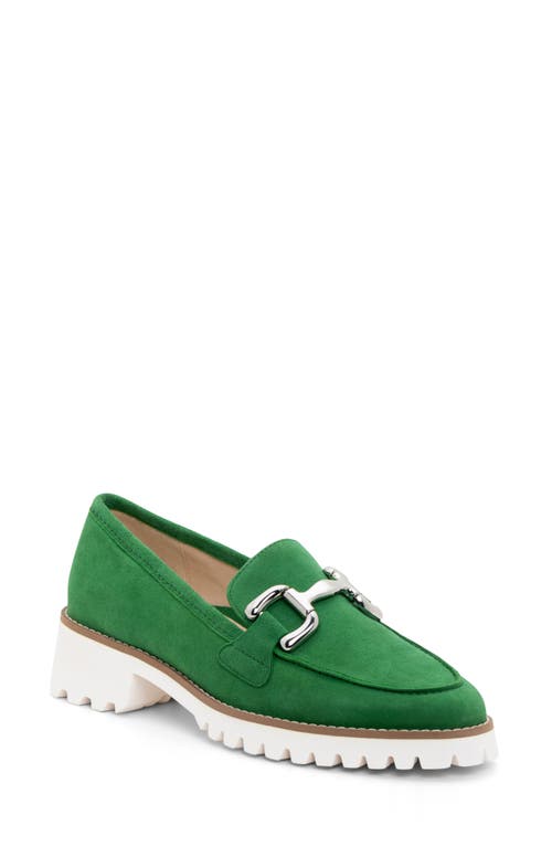 ara Kiana Lug Sole Loafer in Grass 